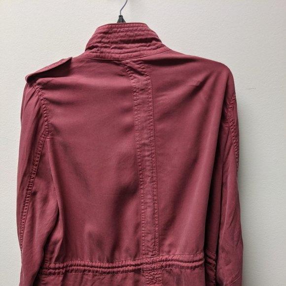 Brand New MAX JEANS Women's Utility Jacket Pink - Picture 2 of 2